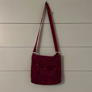 Pink COACH crossbody purse